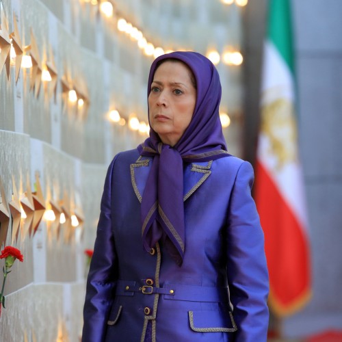 Maryam Rajavi at the third day of the Free Iran World Summit - Global Support for Iranian People's uprising and Democratic Alternative 