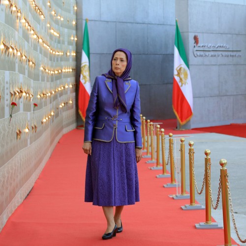 Maryam Rajavi at the third day of the Free Iran World Summit - Global Support for Iranian People's uprising and Democratic Alternative 