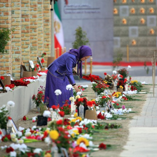 Maryam Rajavi at the third day of the Free Iran World Summit - Global Support for Iranian People's uprising and Democratic Alternative 