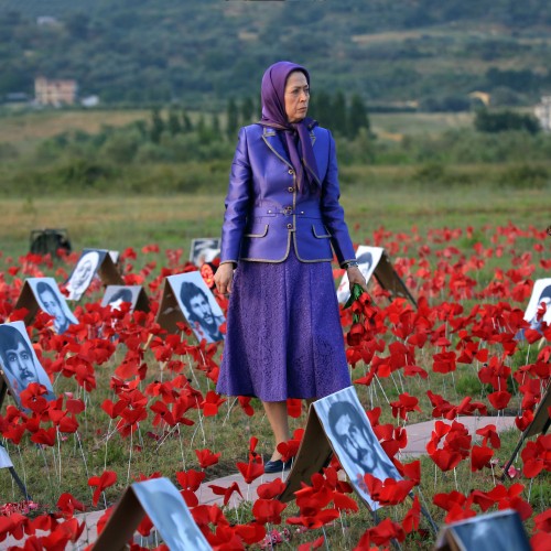 Maryam Rajavi at the third day of the Free Iran World Summit - Global Support for Iranian People's uprising and Democratic Alternative 