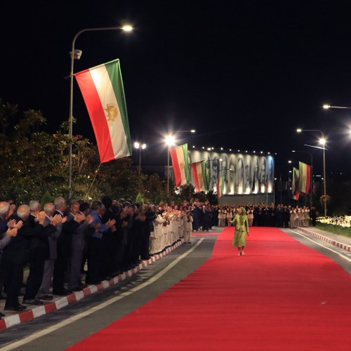 Maryam Rajavi at the first Free Iran World Summit - The Democratic Alternative on the March to Victory- July 10, 2021