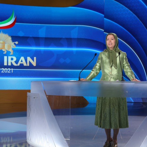 Maryam Rajavi's speech at the first day of Free Iran World Summit - The Democratic Alternative on the March to Victory- July 10, 2021