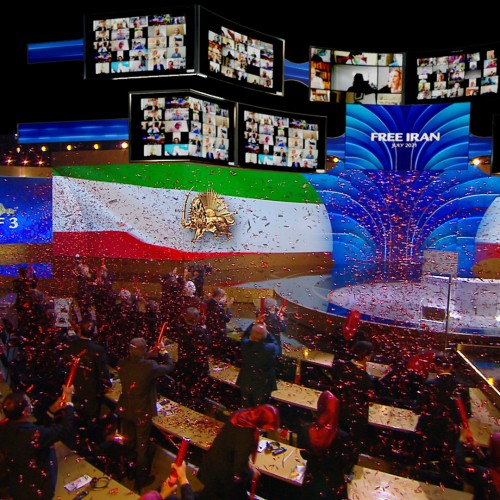 Maryam Rajavi at the first Free Iran World Summit - The Democratic Alternative on the March to Victory- July 10, 2021