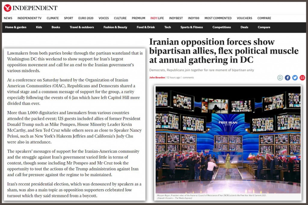Iranian opposition forces show bipartisan allies, flex political muscle at annual gathering in DC