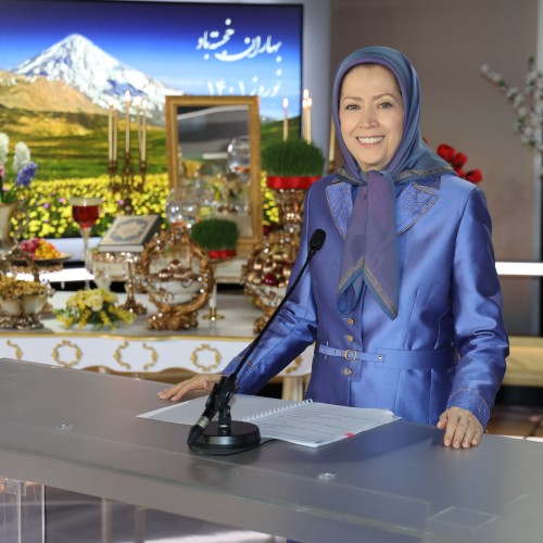 Maryam Rajavi - In a gathering celebrating the Iranian New Year- March 20, 2022