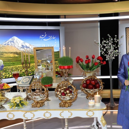 Maryam Rajavi - In a gathering celebrating the Iranian New Year- March 20, 2022