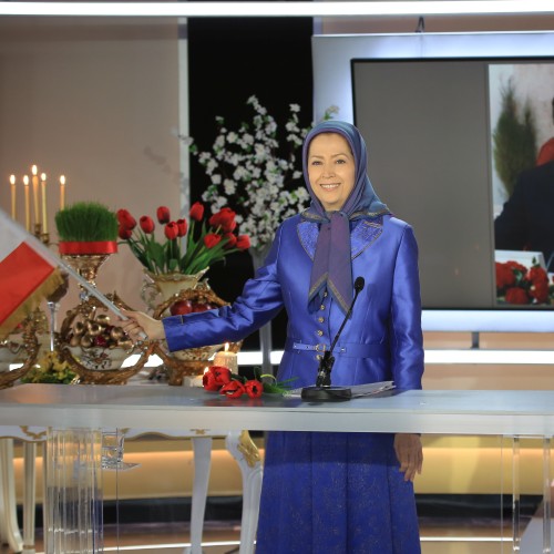 Maryam Rajavi - In a gathering celebrating the Iranian New Year- March 20, 2022