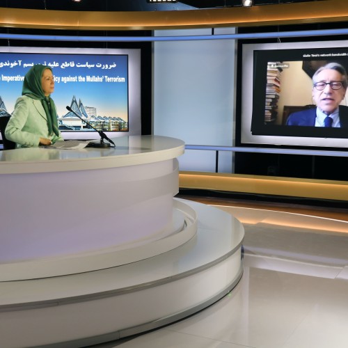 Mr. Giulio Terzi, Foreign minister of Italy (2011-2013) addresses an online conference, “The Imperative of a Firm Policy against Mullahs’ Terrorism” Belgium, May 10, 2022