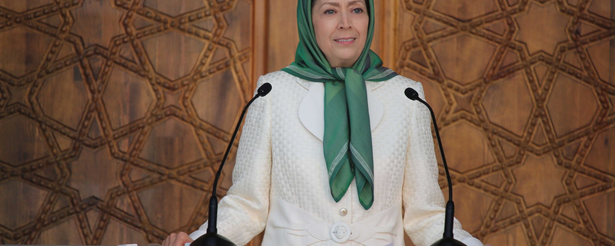 Maryam Rajavi’s speech on Eid al-Fitr, at Fatemeh Zahra Mosque, Ashraf 3, May 2, 2022