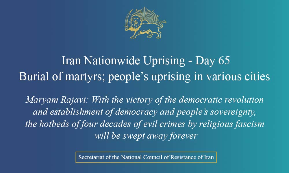 Iran Nationwide Uprising – Day 65