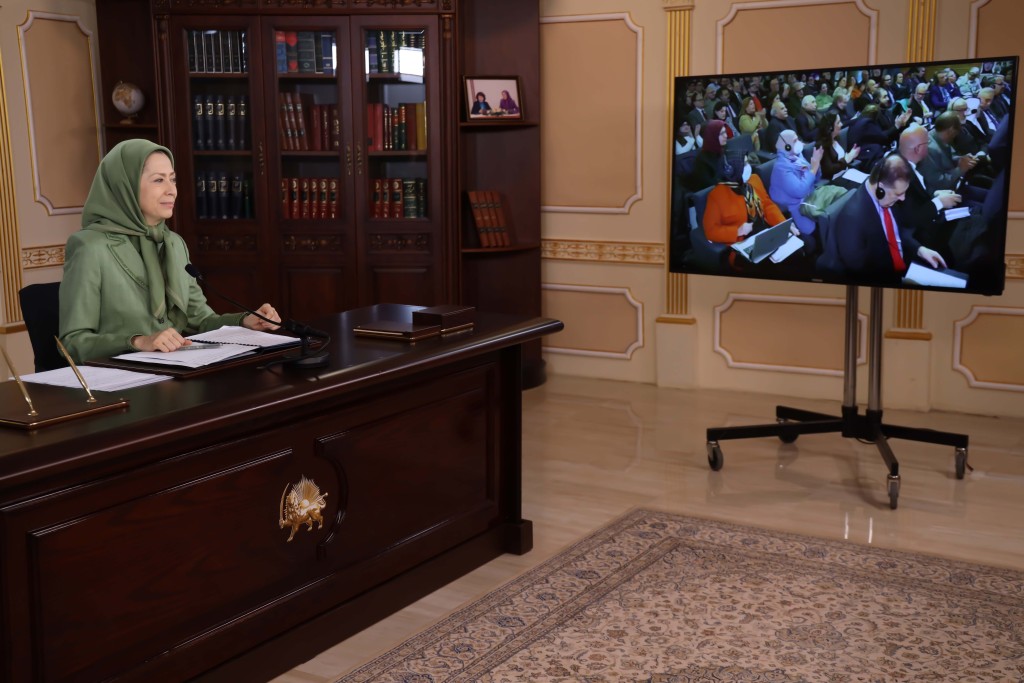 Maryam Rajavi: Overthrowing the mullahs’ regime is a prerequisite to liberating Iran and the Middle East of the scourge of religious extremism, terrorism, and warmongering