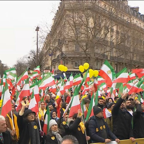 Message to Iranian demonstration in France on the anniversary of the 1979 anti-monarchical revolution- February 12, 2023