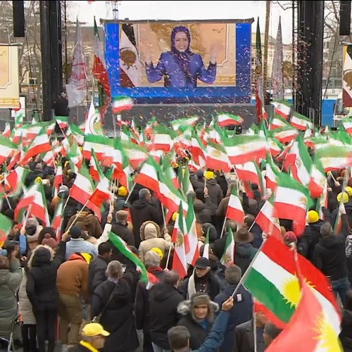 Message to Iranian demonstration in France on the anniversary of the 1979 anti-monarchical revolution- February 12, 2023