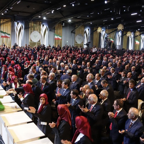 Maryam Rajavi in a gathering celebrating the Iranian New Year- March 20, 2023