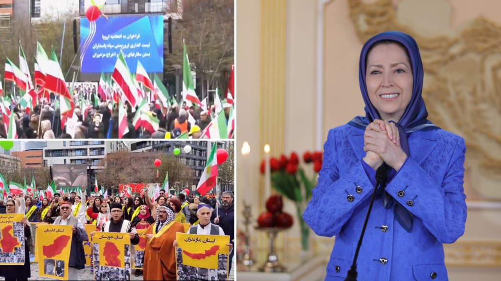 Message to Iranians and courageous supporters of the Iranian Resistance in Belgium