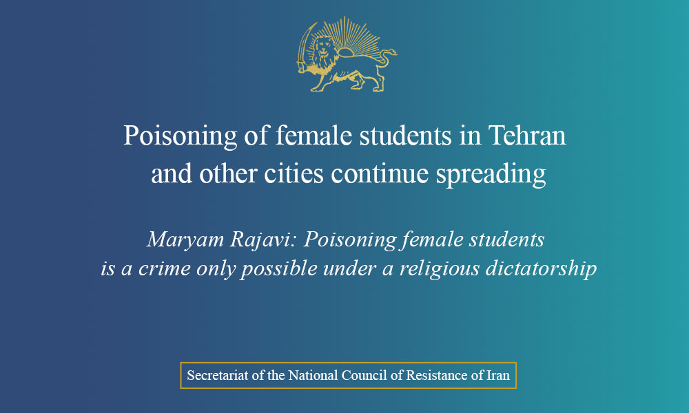 Poisoning of female students in Tehran and other cities continue spreading