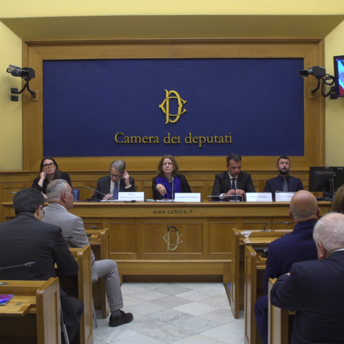 Addressing a conference at the Italian Parliament - The Italian Senate's majority support for the Iranian uprising and Resistance - April 12, 2023