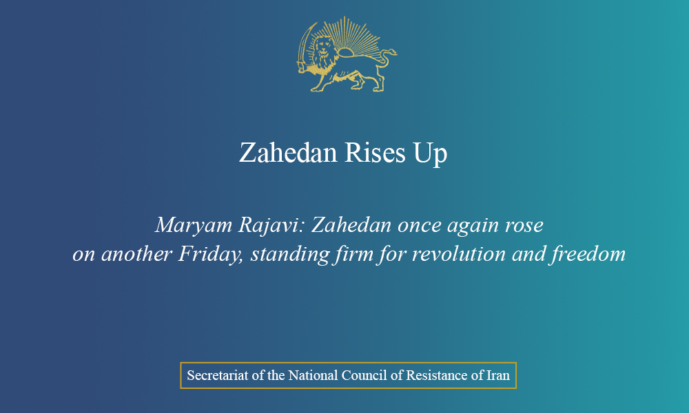Zahedan Rises Up
