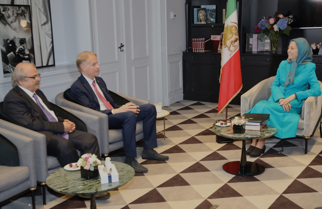 Meeting with Senator Malan, the leader of Italy’s Senate Majority