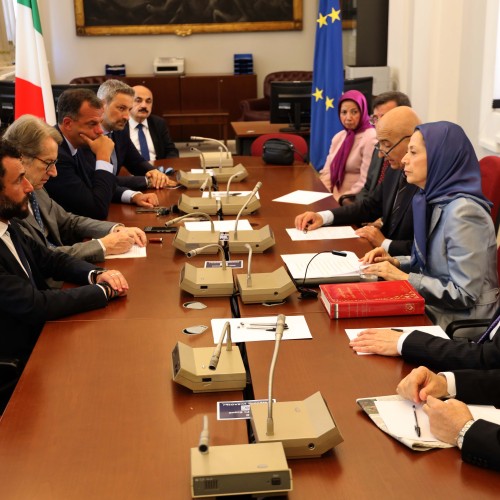Meeting with members of the Italian parliament’s Foreign Affairs Committee -12 july 2023