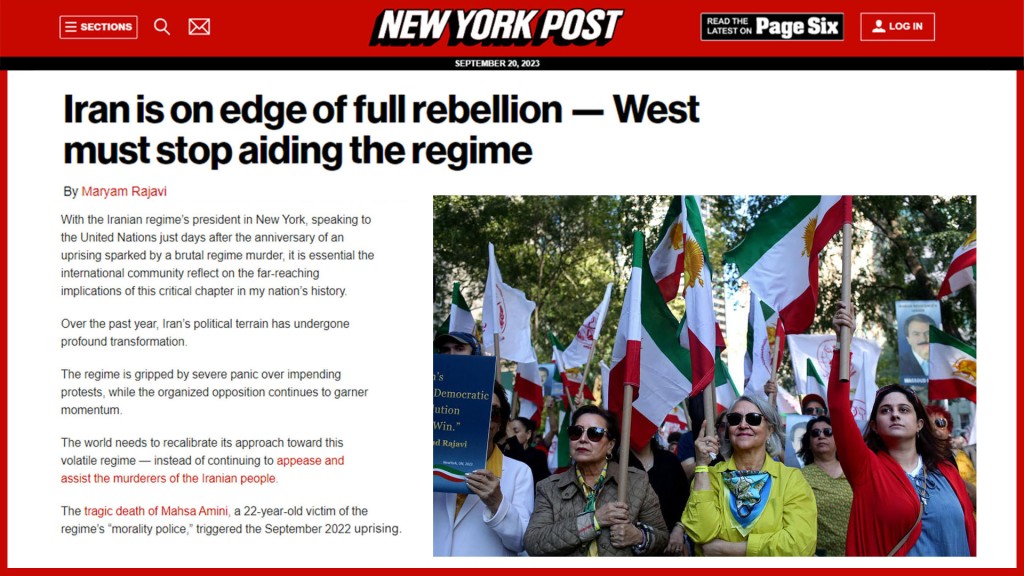 Iran Is on Edge of Full Rebellion