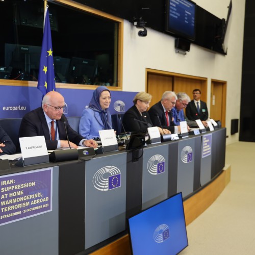 Conference at the European Parliament, Strasbourg- 22 November 2023 