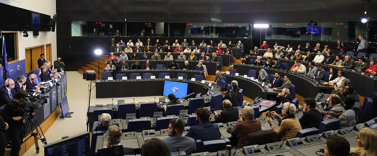 Conference at the European Parliament, Strasbourg
