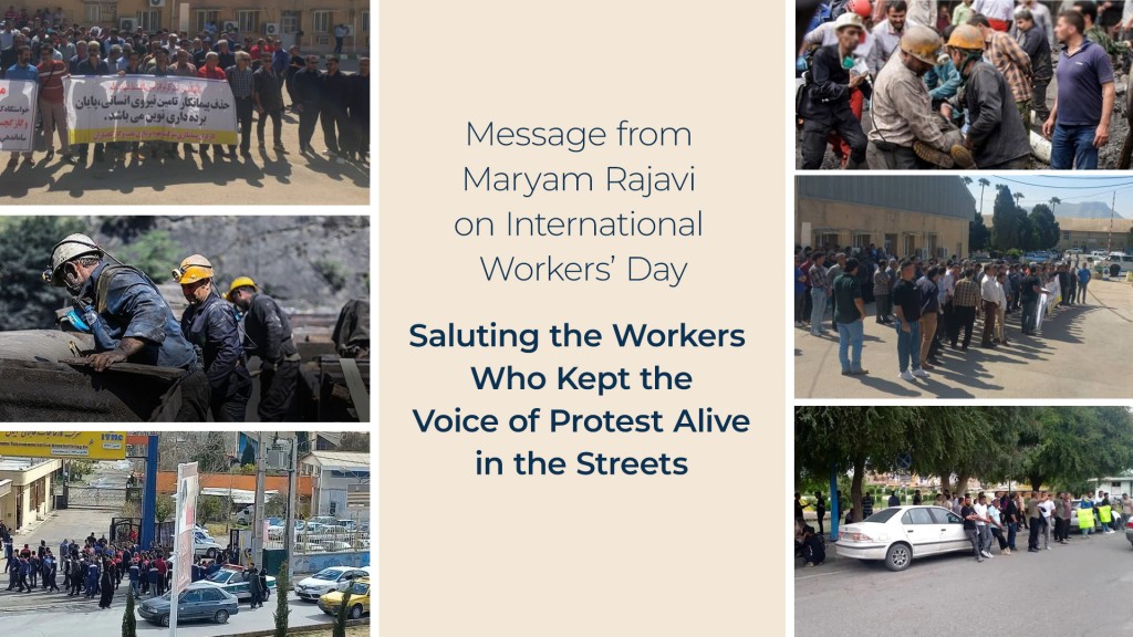 Message from Maryam Rajavi on International Workers’ Day