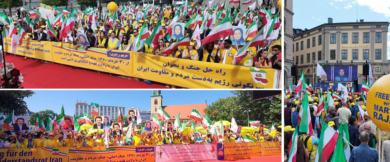 Message to the Iranians’ Rallies in Berlin and Stockholm on the Anniversary of June 20, 1981, the Beginning of the Iranian Resistance