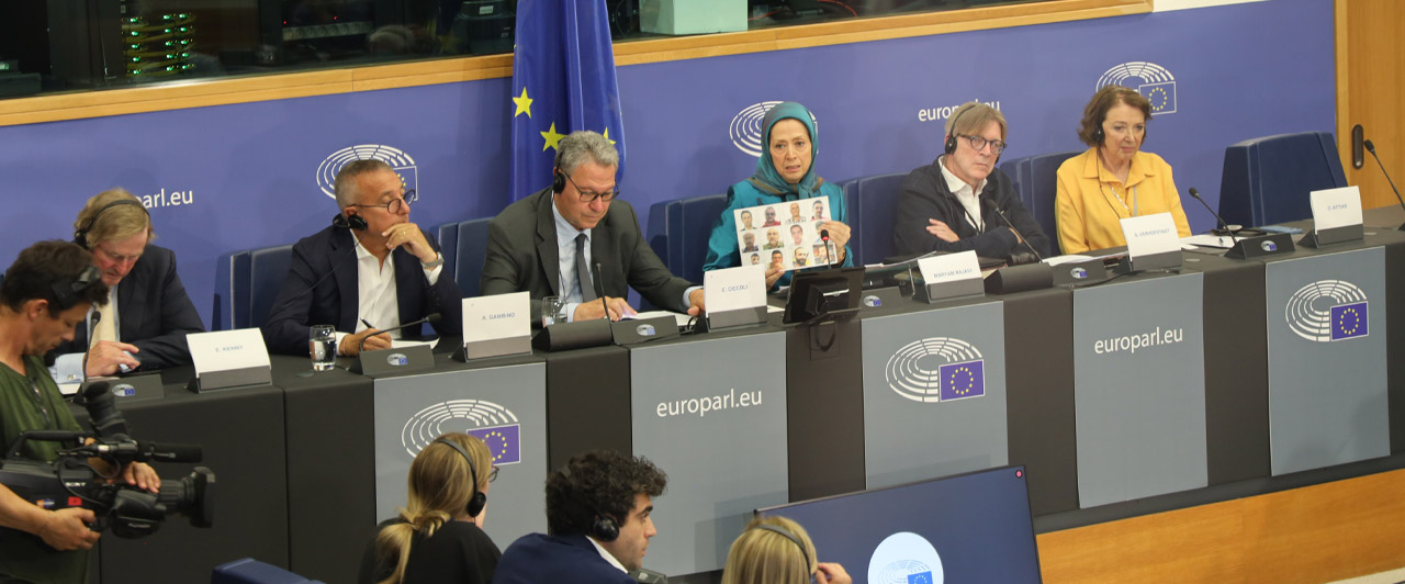 Maryam Rajavi at EU: A Vision for a Democratic, Free Iran