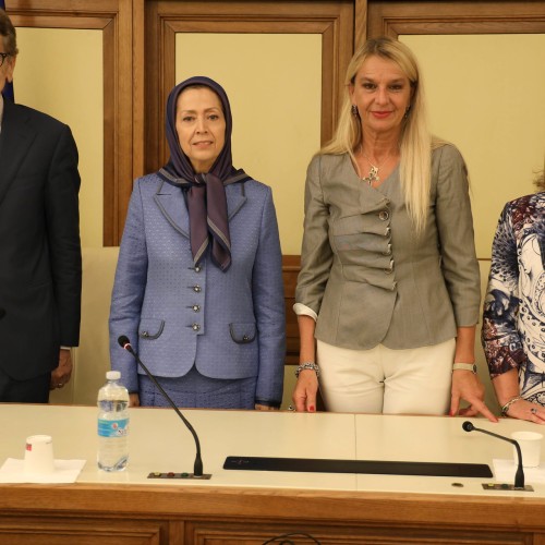 Maryam Rajavi at the Italian Senate’s Human Rights Committee Hearing- 4 August 2025