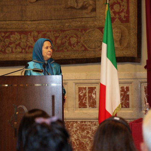Maryam Rajavi in Italy: The Third Option for a Free Iran- 30 July 2025