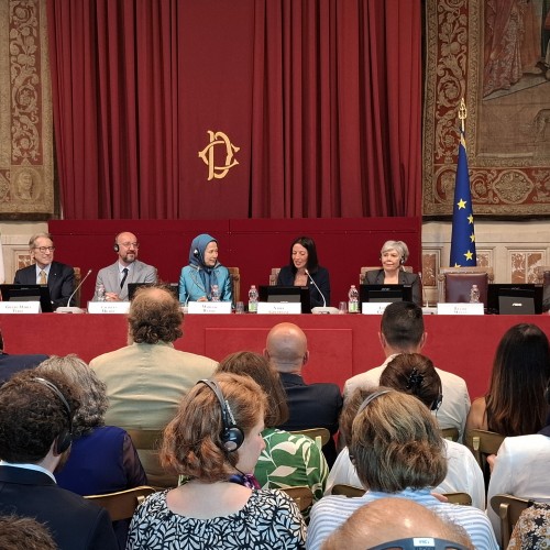 Maryam Rajavi in Italy: The Third Option for a Free Iran- 30 July 2025