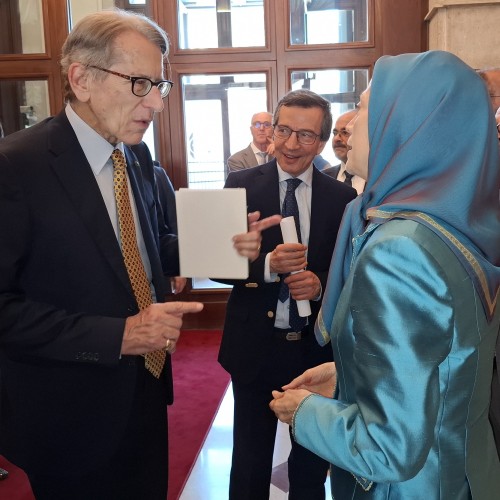 Maryam Rajavi in Italy: The Third Option for a Free Iran- 30 July 2025