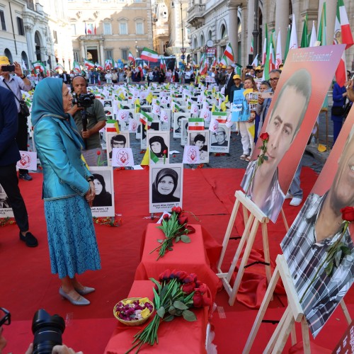 Maryam Rajavi in Italy: The Third Option for a Free Iran- 30 July 2025