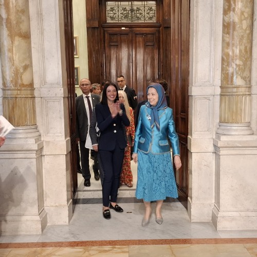 Maryam Rajavi in Italy: The Third Option for a Free Iran- 30 July 2025