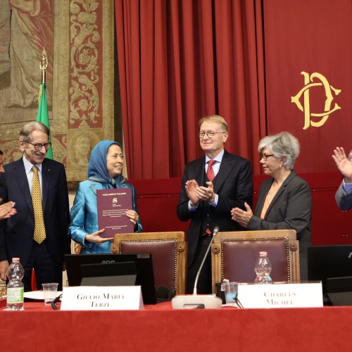 Maryam Rajavi in Italy: The Third Option for a Free Iran- 30 July 2025