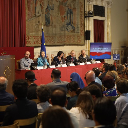 Maryam Rajavi in Italy: The Third Option for a Free Iran- 30 July 2025