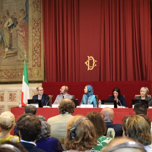 Maryam Rajavi in Italy: The Third Option for a Free Iran- 30 July 2025