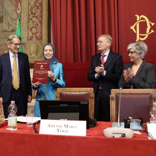 Maryam Rajavi in Italy: The Third Option for a Free Iran- 30 July 2025