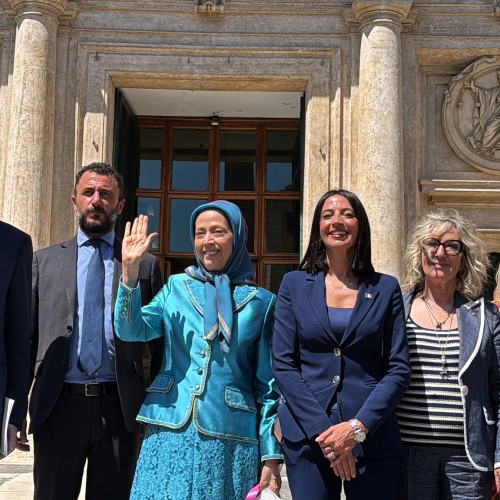 Maryam Rajavi in Italy: The Third Option for a Free Iran- 30 July 2025