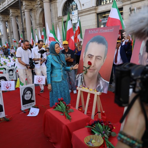 Maryam Rajavi in Italy: The Third Option for a Free Iran- 30 July 2025