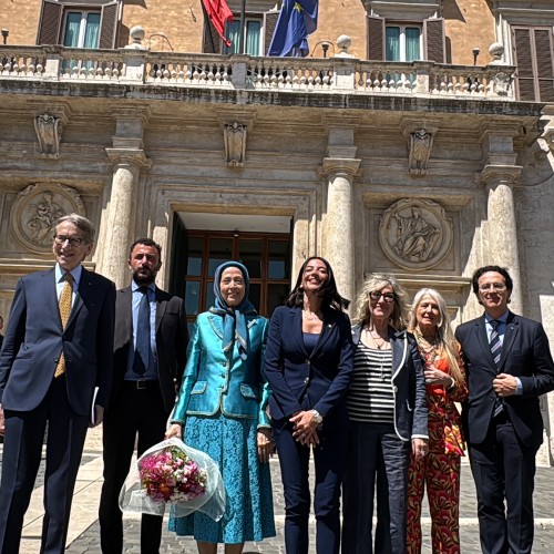 Maryam Rajavi in Italy: The Third Option for a Free Iran- 30 July 2025