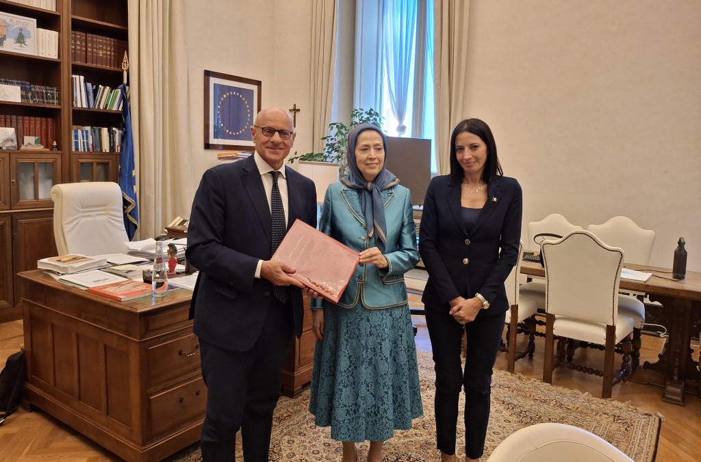 Meeting with Mr. Fabio Rampelli, Deputy Speaker of the Italian Parliament, and Ms. Naike Gruppioni, Member of the Foreign Affairs Committee