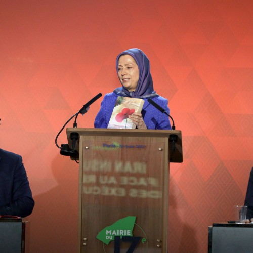 Paris 17 Conference: Maryam Rajavi on Human Rights in Iran-August 26, 2025