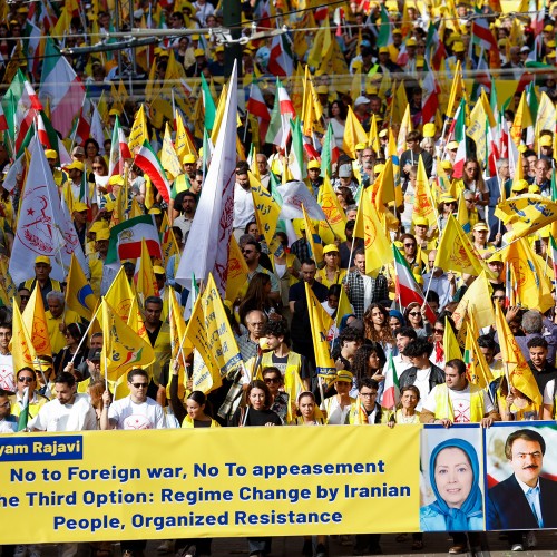 Free Iran 2025 Rally in Brussels – 60 Years of Resistance