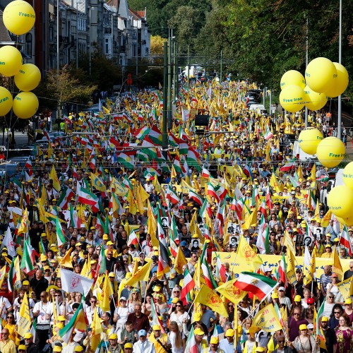 Free Iran 2025 Rally in Brussels – 60 Years of Resistance