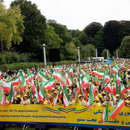 Free Iran 2025 Rally in Brussels – 60 Years of Resistance