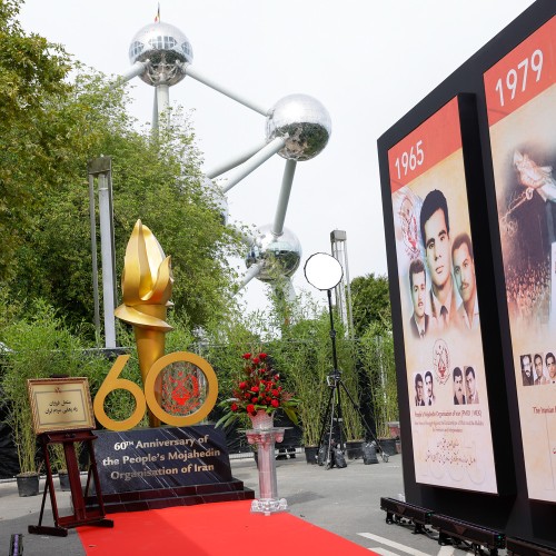 Free Iran 2025 Rally in Brussels – 60 Years of Resistance