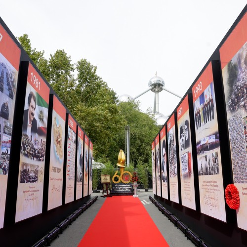 Free Iran 2025 Rally in Brussels – 60 Years of Resistance